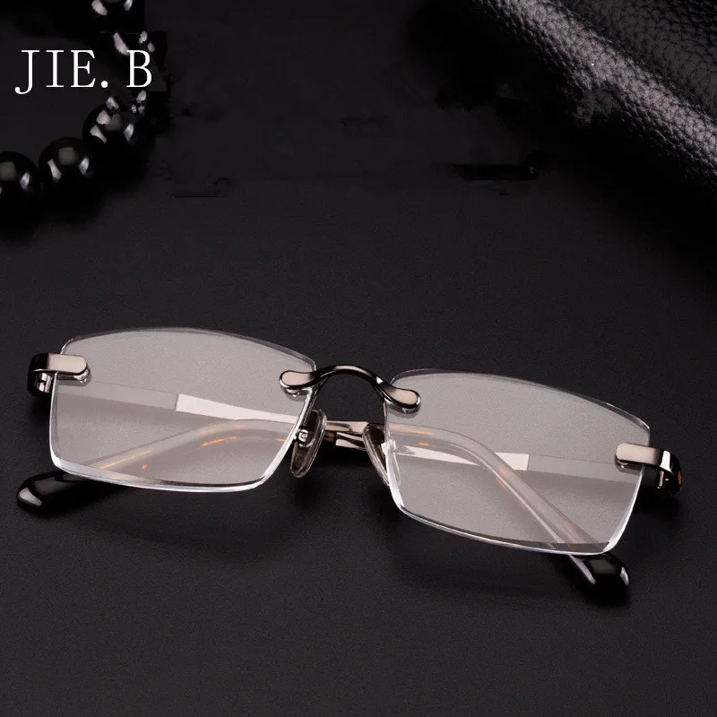 

High-Quality New Natural Crystal Lenses Reading Glasses Casual Elderly Reading Newspaper Goggles Optical Glasses Men And Women