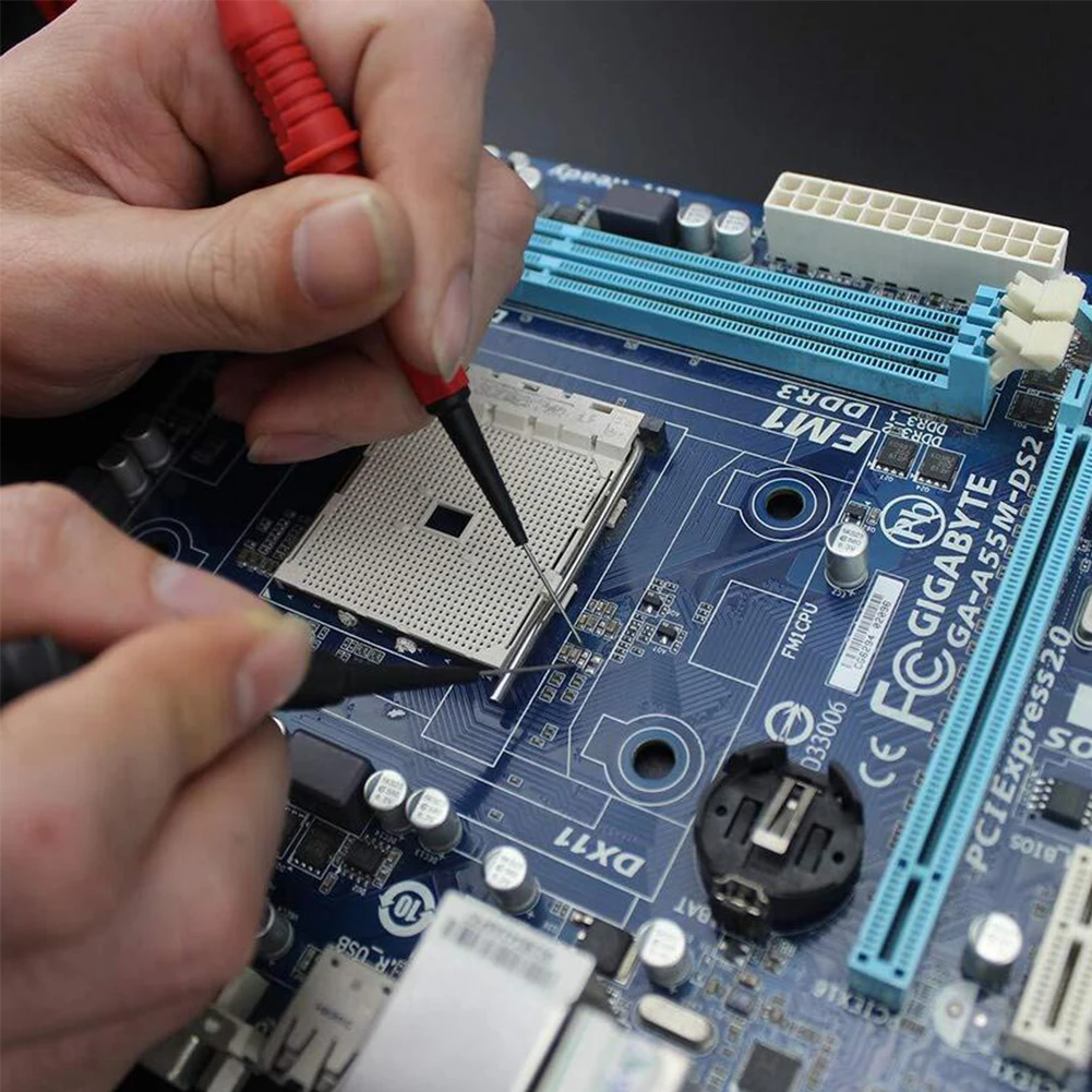 4 шт розетка с Проколом изоляции зажимы иглы мм неразрушающего задняя зонд