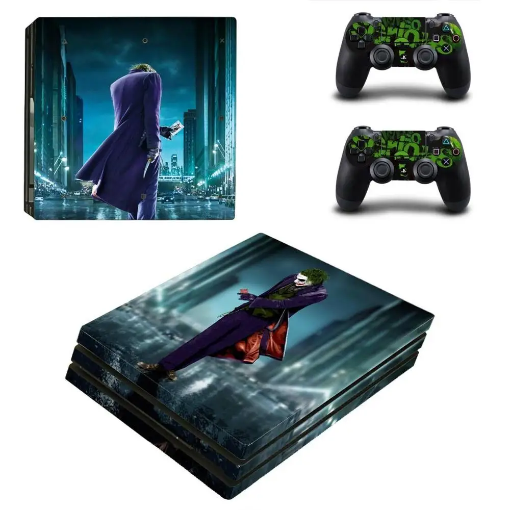 Наклейка Movie The Joker PS4 Pro s PS 4 Play station Виниловая наклейка для playstation консоль и