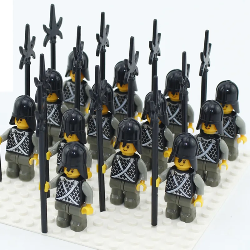 Полиция лего серия военные Мальчики римские старинные три мужчины Вторая