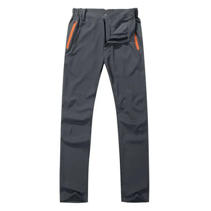 

Mens Cargo Combat Zip Pants Waterproof Hiking Tactical Climbing Trouser 6