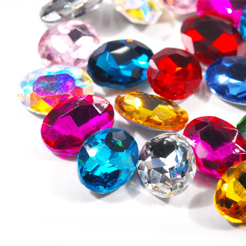 

Искусственные украшения для ногтей, 6x8 мм, 20 элементов