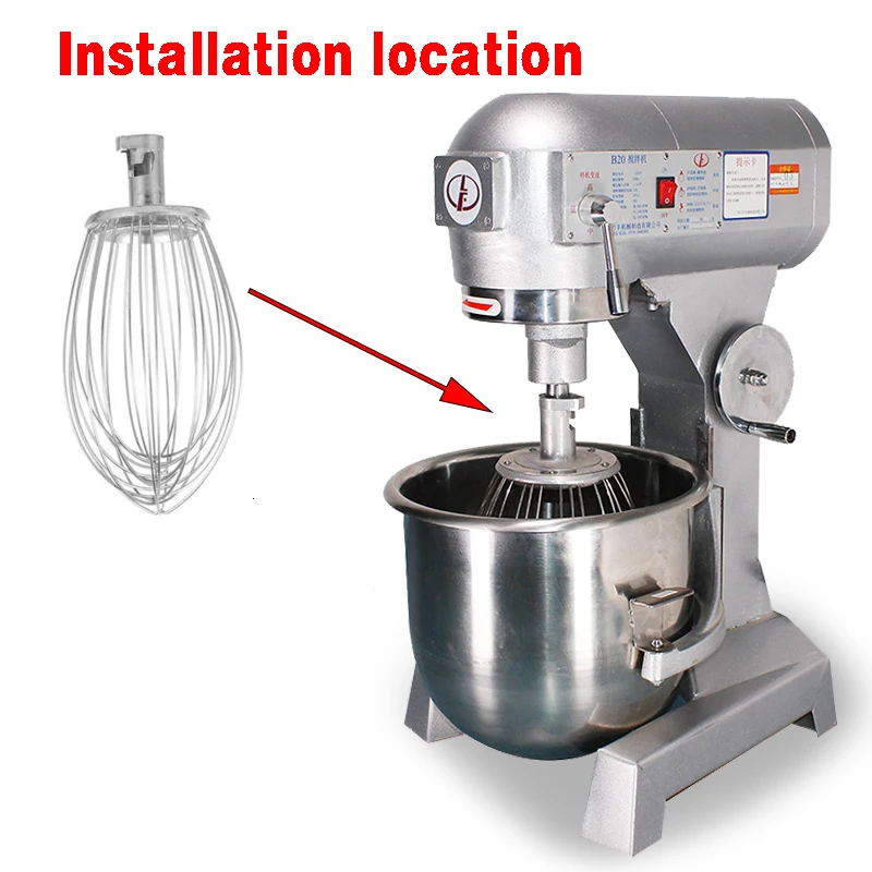 Stainless Steel Wire Whip Stirrer Accessories Mixer To Beat 