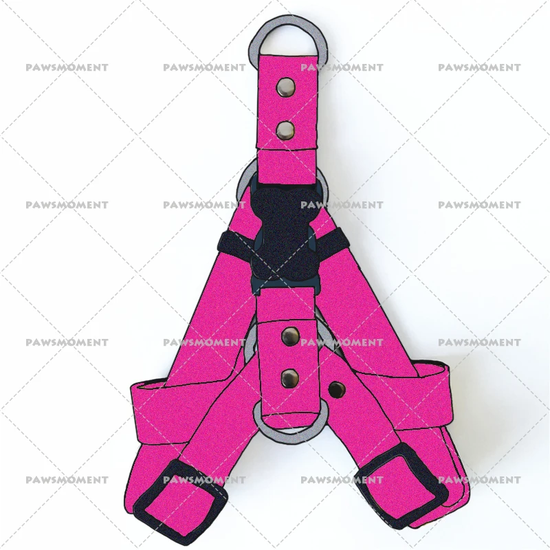 Нейлоновая шлейка для домашних питомцев маленькая модель ошейник французского