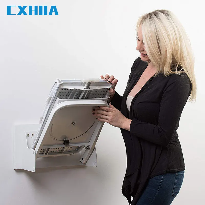 cxhiia home furniture wardrobe kitchen cabinet shelf closet built in lateral pull out drawer mount folding ironing board free global shipping