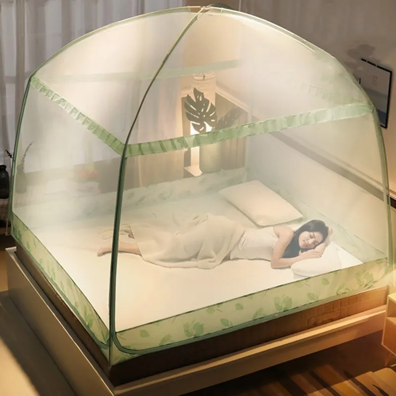 2 стиля монгольская юрта москитная сетка Складная Москитная занавеска для