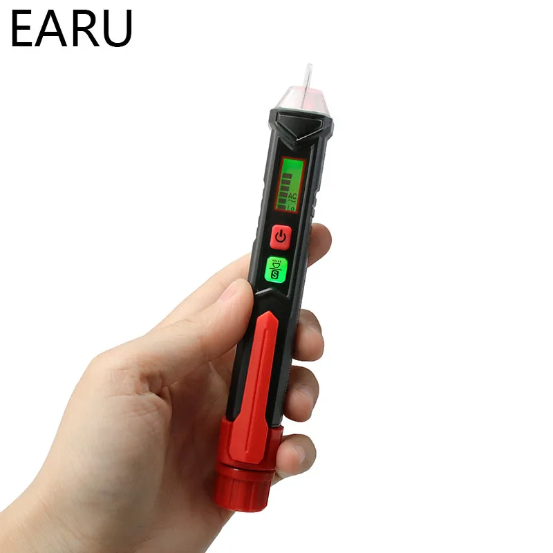 Цифровой вольтметр интеллектуальный необычный детектор ручной с сигнализацией