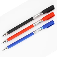 3pcs lot 0 35mm black blue red ink gel pen marker school office supply student exam writing tool business signature stationery