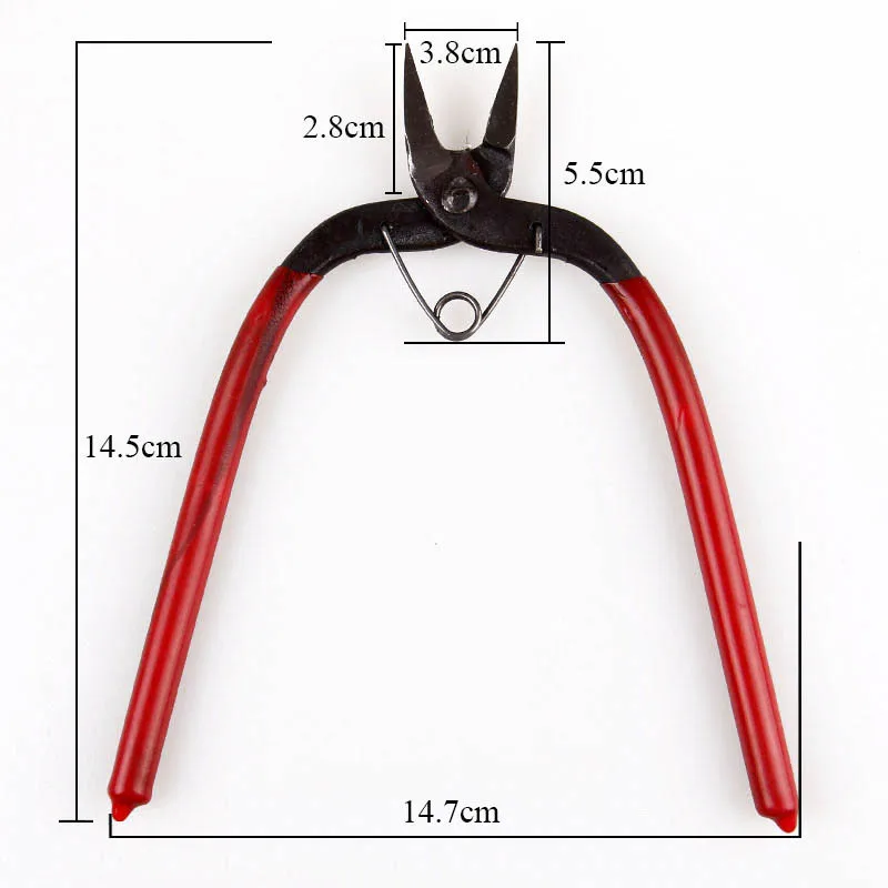 Shape plier Плоскогубцы для ювелирных изделий из закаленной стали, оборудование для изготовления ювелирных изделий своими руками, концевые проволочные цепи для резки ручной работы, инструменты для ремонта бисероплетения - Цвет: Shape plier