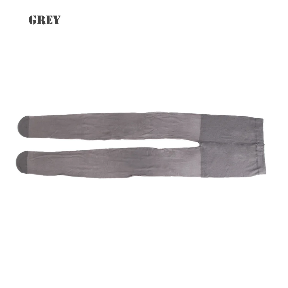 3-Grey 1 шт в упаковке сексуальные Для женщин с открытым носом и леггинсы с прозрачной вставкой ультра-тонкие колготки новое поступление - Цвет: 3-Grey