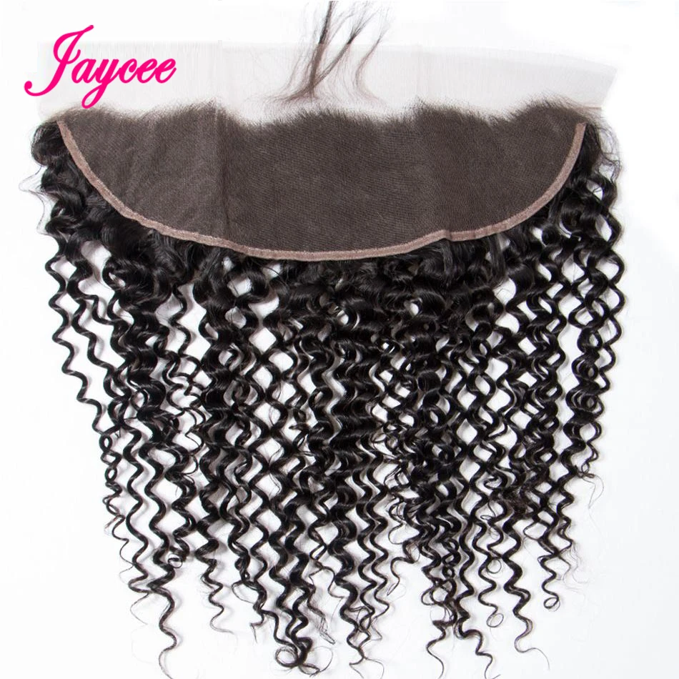 JAYCEE HAIR человеческие волосы 3 пучка с кружевной фронтальной застежкой перуанские вьющиеся волосы плетение с закрытием фронтальные волосы remy