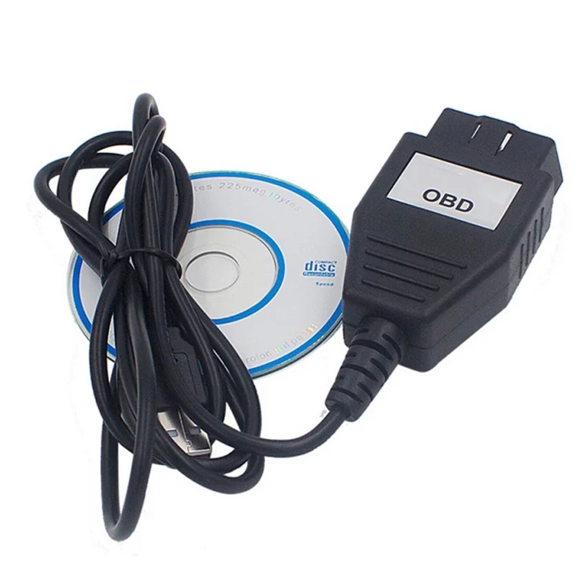 Сканер кода неисправности ECU для Ford VCM OBD Авто Диагностический кабель FoCOM