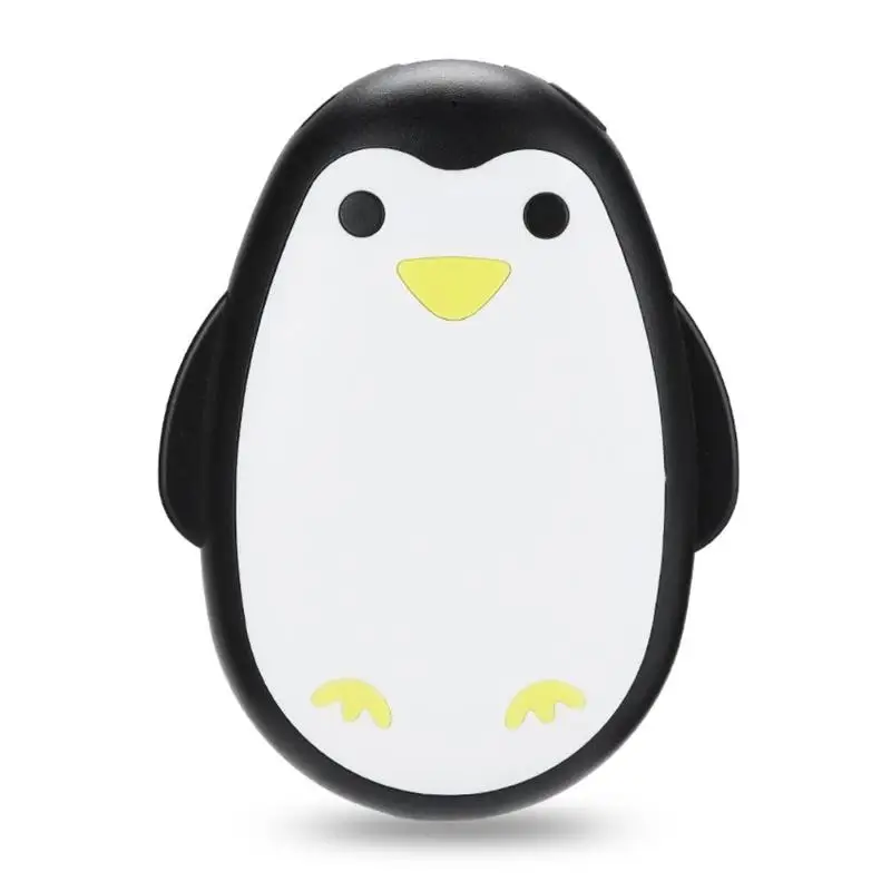 5200 мАч USB грелка для рук зарядное устройство для мобильного телефона из ПВХ в форме пингвина портативное зимнее теплое устройство для тела