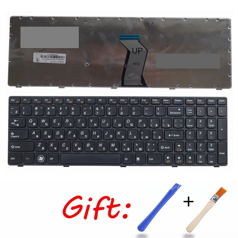 Клавиатура для ноутбука Lenovo y570 y570n y570i7 Y570D Y570NT Y570Pblack|laptop keyboard|keyboard for laptopru keyboard |