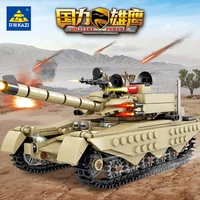 16pcslot 33 changes military 99 tank fighter awacs aircraft warship artillery army building blocks educational toys for boys