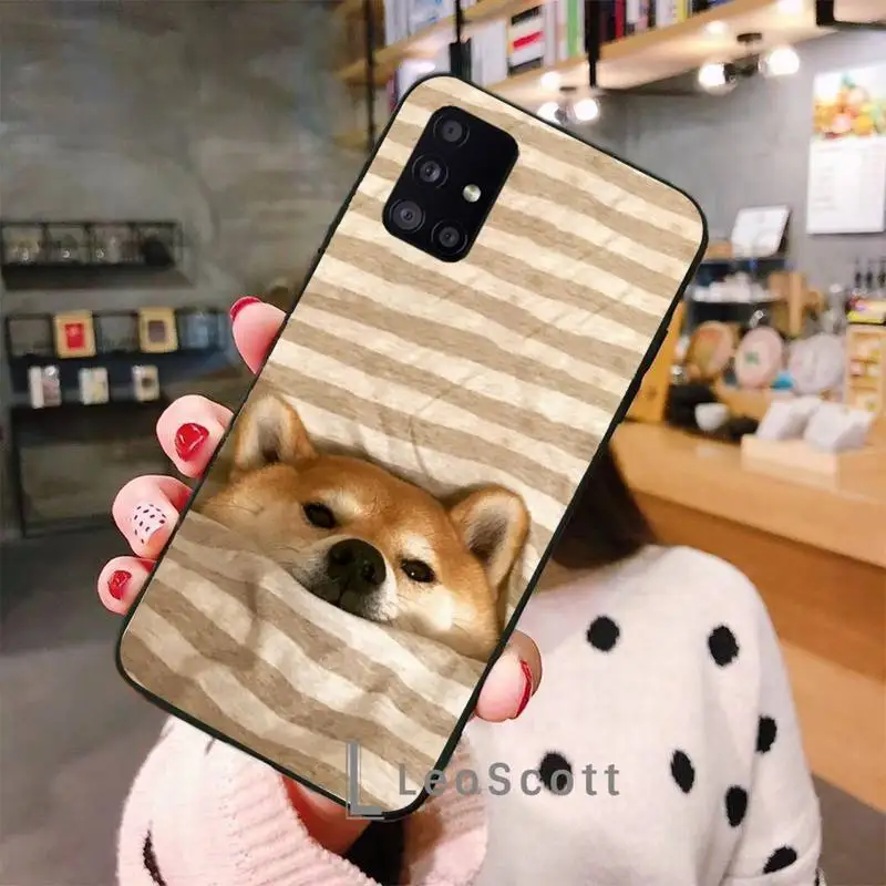 

animal shiba inu Phone Cases For Samsung A50 A51 A71 A31 A21S S8 S9 S10 S20 S21 Plus Fe Ultra 4G 5G