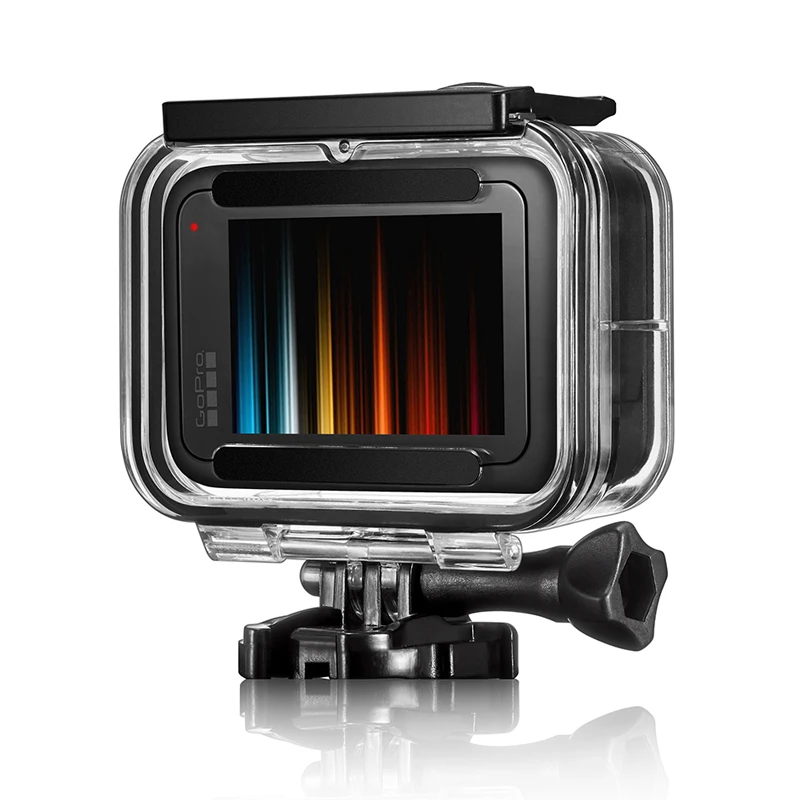 Черный чехол для GoPro Hero 10 9 водонепроницаемый корпус 60 м защитный подводной съемки
