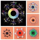 Фиджет-Спиннер для рук гироскоп анти-стресс мультяшные рисунки для бега анимация комикс узор вращающиеся игрушки-Спиннер для пальцев