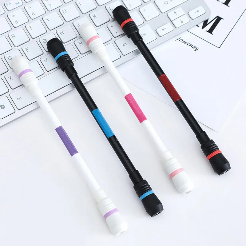 

Creative Erasable Gel Pen 0.5mm Funny Rotating Pen Spinning Gaming Pens for Kids Students Writing Toys Kawaii Stationery Pen