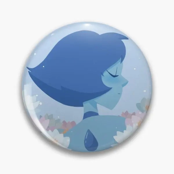 

Pastel Lapis Lazuli Portrait Customizable Soft Button Pin Decor Collar Cartoon Hat Creative Fashion Lover Gift Lapel Pin