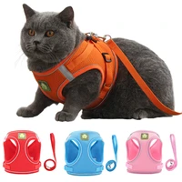 pet dog accessories cats products personalized leash rope reflective vest harness no pull for a dog clothes pectoral collar