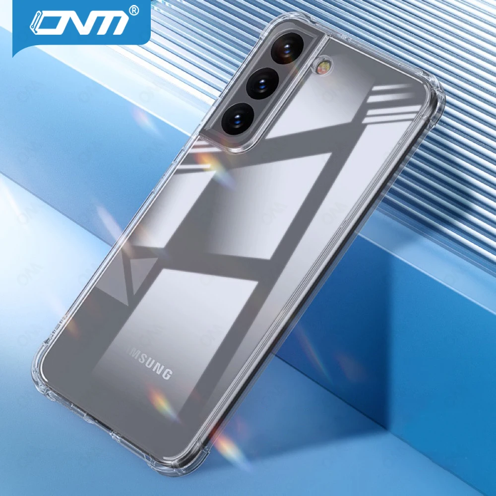 Shockproof Case for Samsung Galaxy S22 S22+ Plus Ultra S21 S20 FE Phone Soft TPU Transparent Clear Silicone Back Cover 2022 New