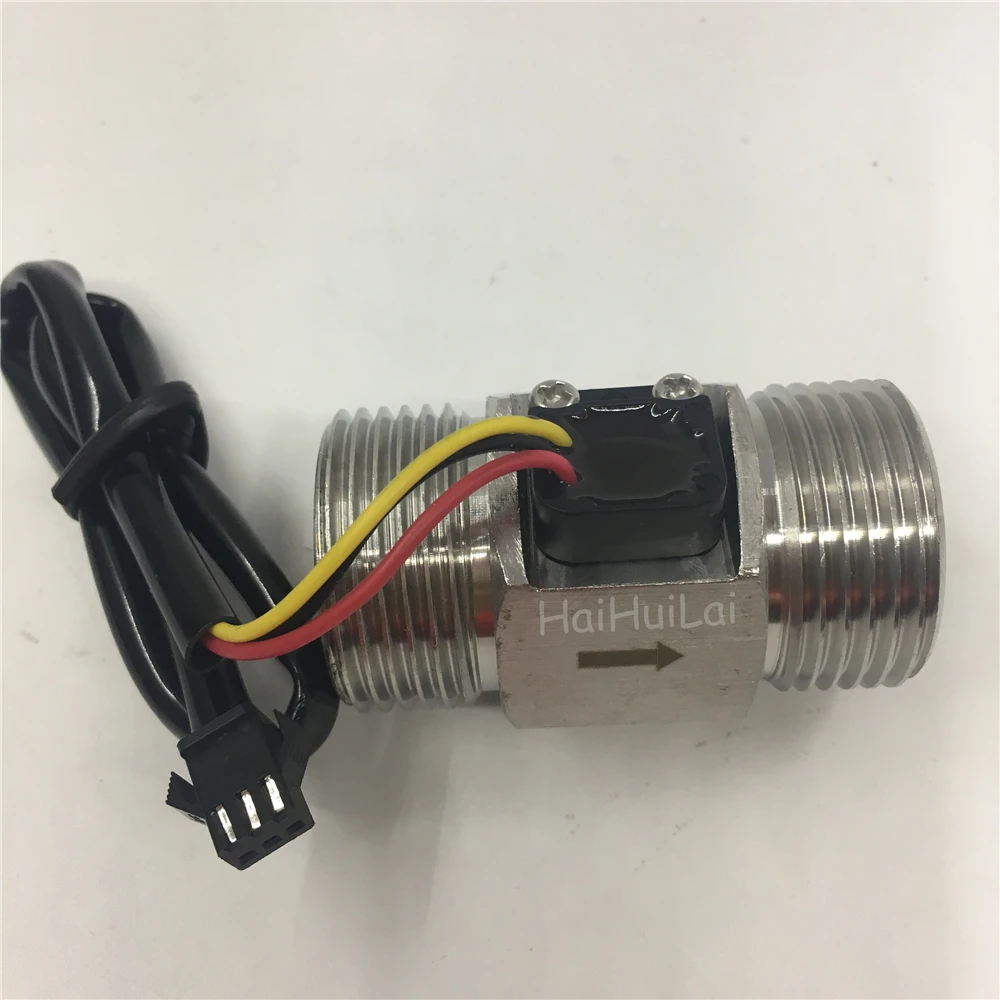 G1 "воды Diesel латунь Холла турбины расходомер BSP1.3INCH DN25 OD32.8MM|flow sensor|turbine flow sensorturbine |