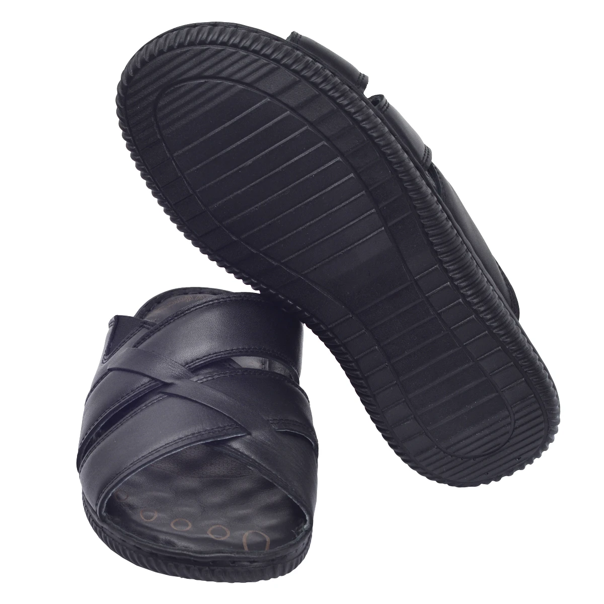 

Ayakland Selender 023 Daily Stitched 100 Leather Male Slippers