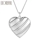 Цепочка DOTEFFIL из стерлингового серебра 925 пробы в виде змеи с фоторамкой