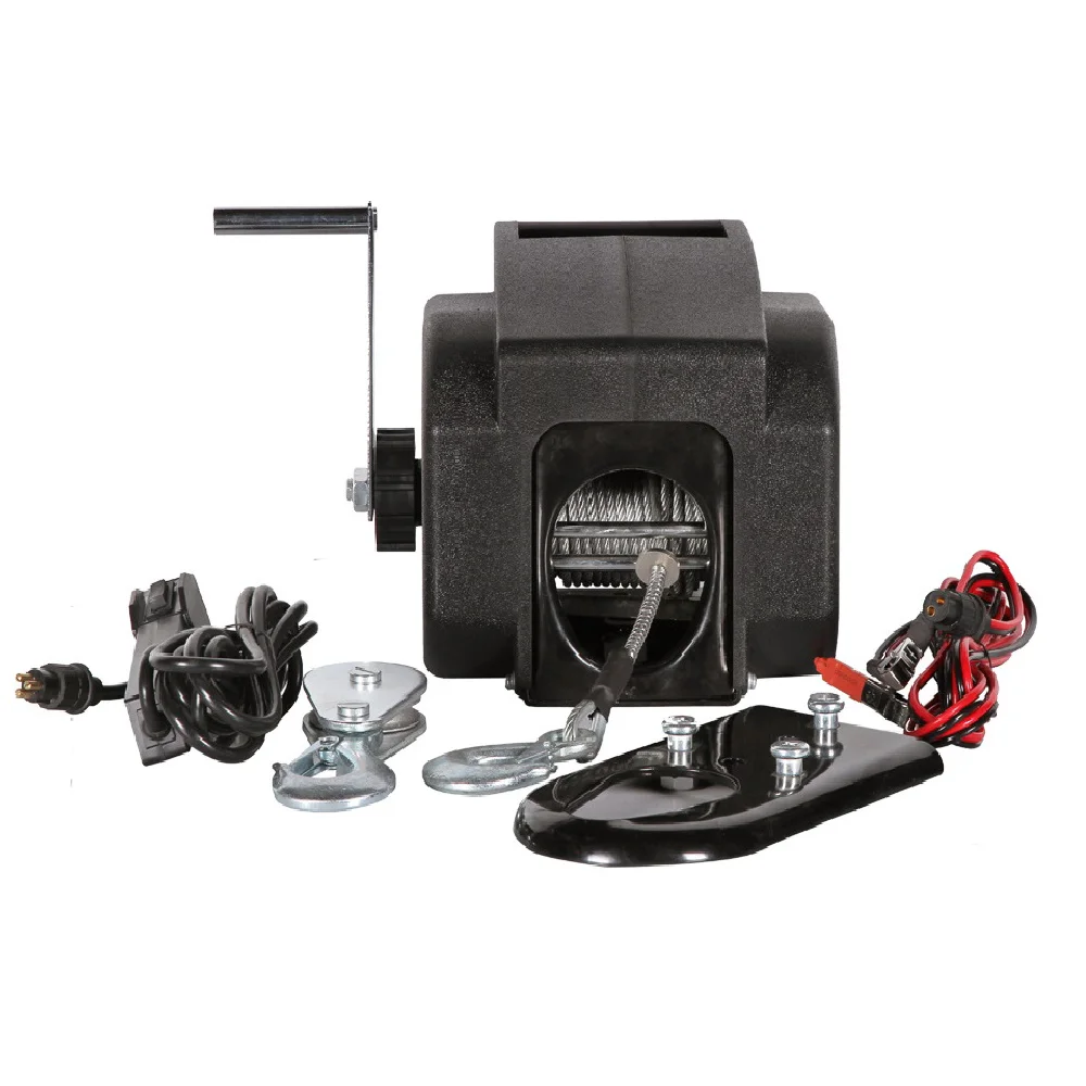 

EJLX-3500 Off-road Self-driving First Aid Winch Car Anchor Ship Electric Winch 3500 Lbs Portable SUV Tractor