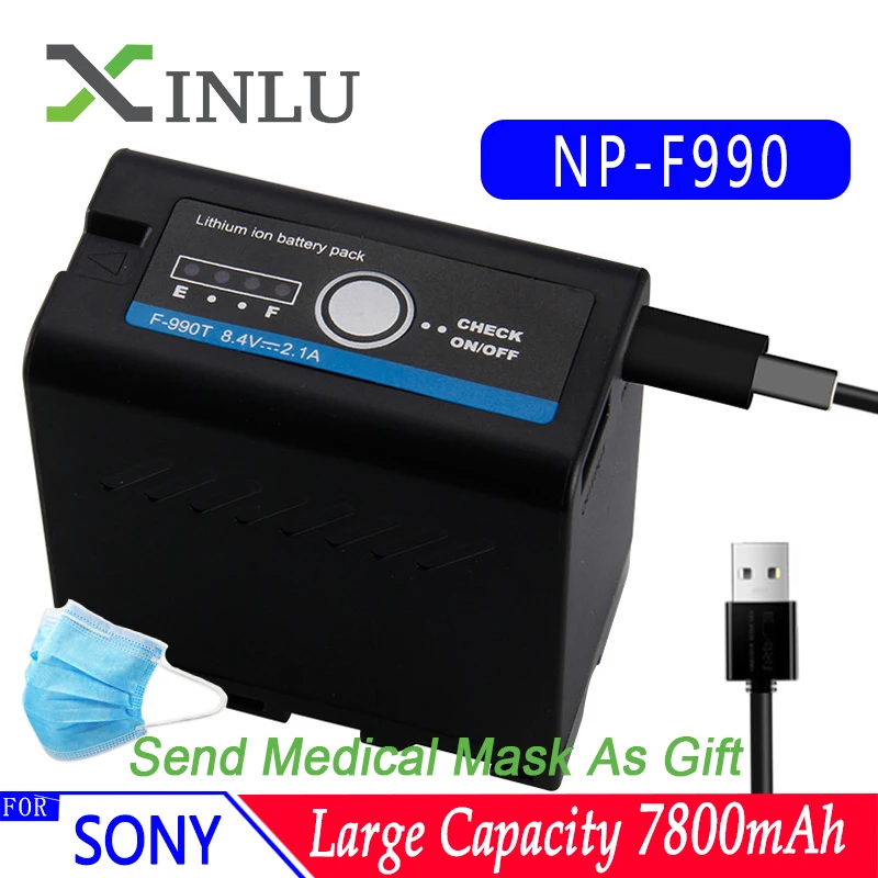 Аккумулятор для Фотоаппарата Sony 7800 мАч|Цифровые аккумуляторы| |