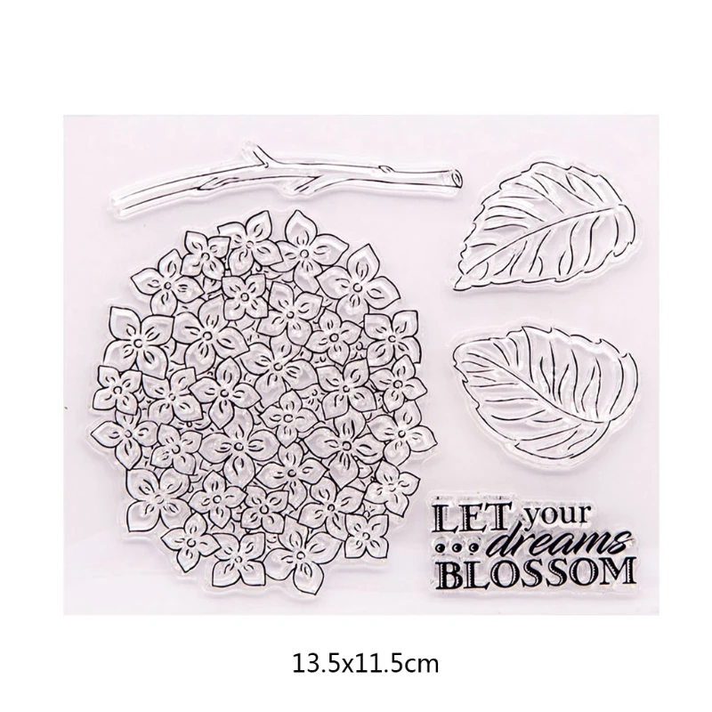 

Flower Leaf Seal Stamp with Cutting Dies Stencil DIY Scrapbooking Emboss Photo 95AA