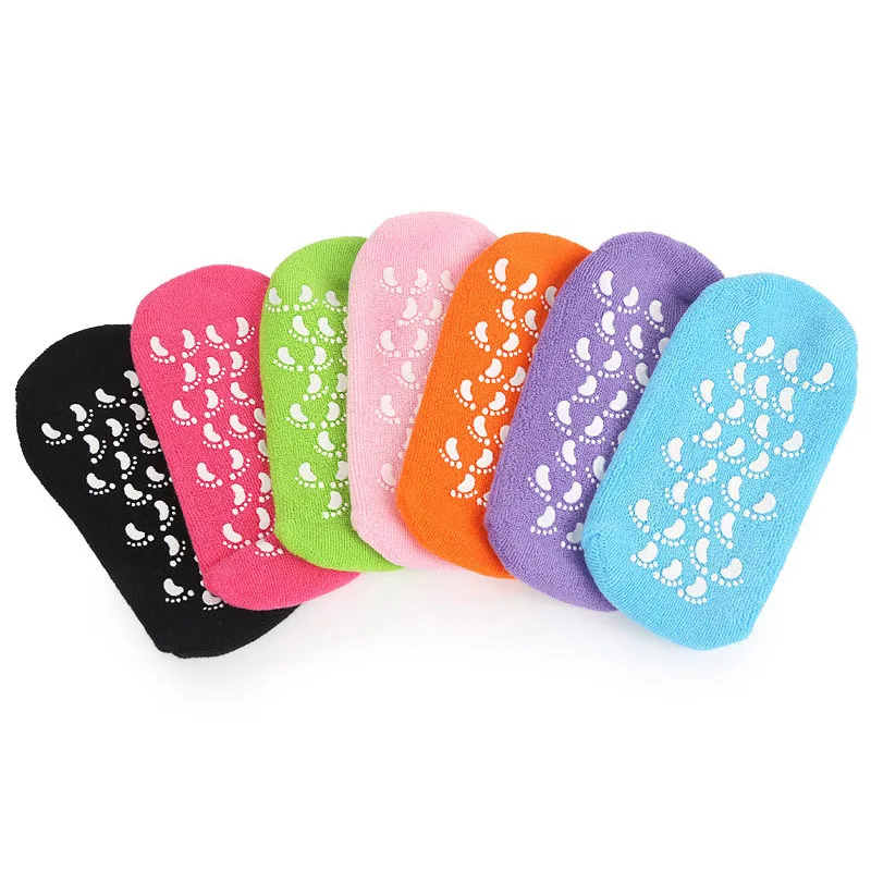 1 пара отшелушивающих масок для ног спа гель увлажняющий отбеливающий Уход за