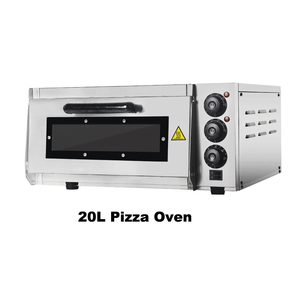

ITOP Stainless Steel Electric Pizza Oven Cake Roasted Chicken Pizza Cooker Commercial Use Kitchen Baking Machine Food Processor