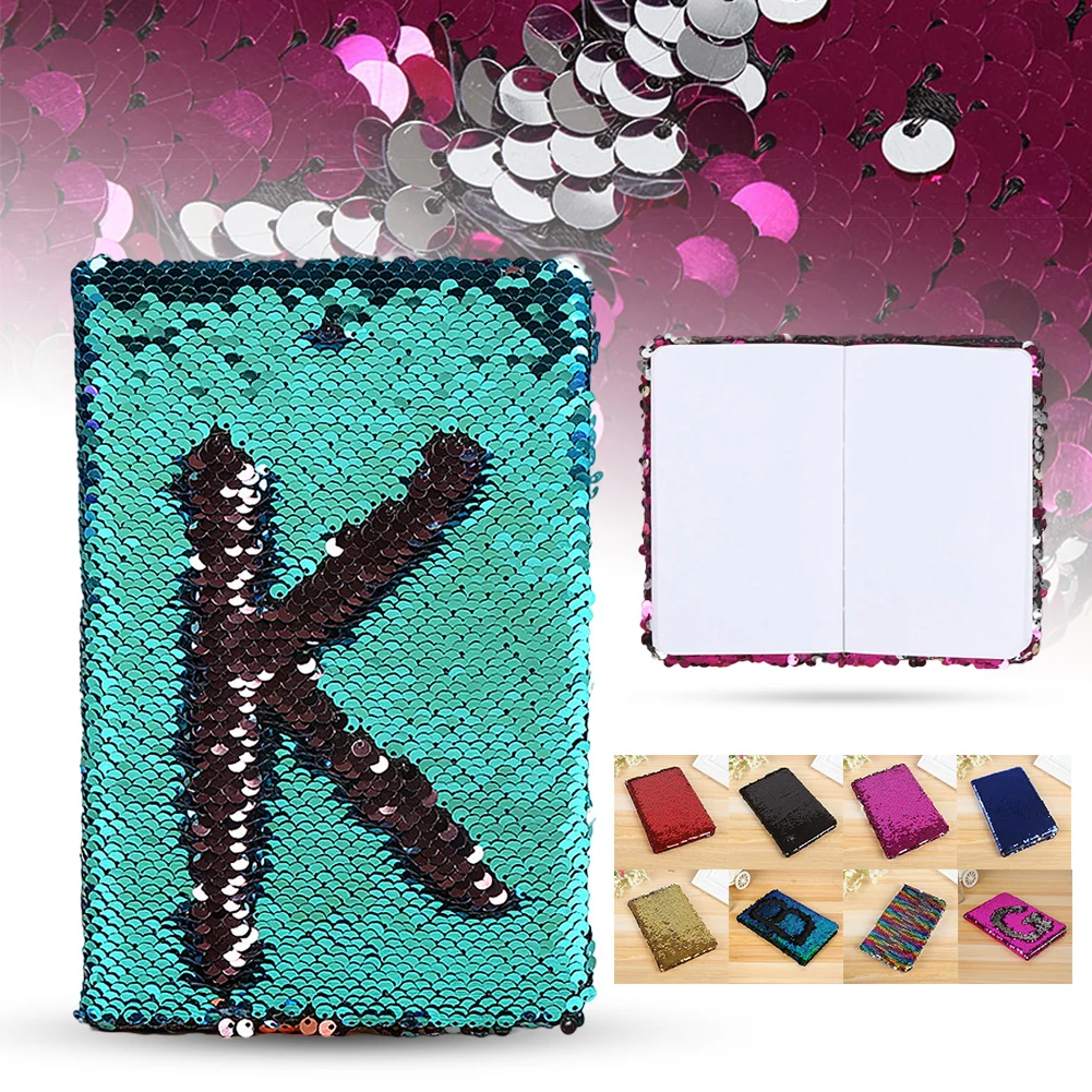 A6 креативный Алфавит узор блёстки блокнот планировщик бумага для органайзера