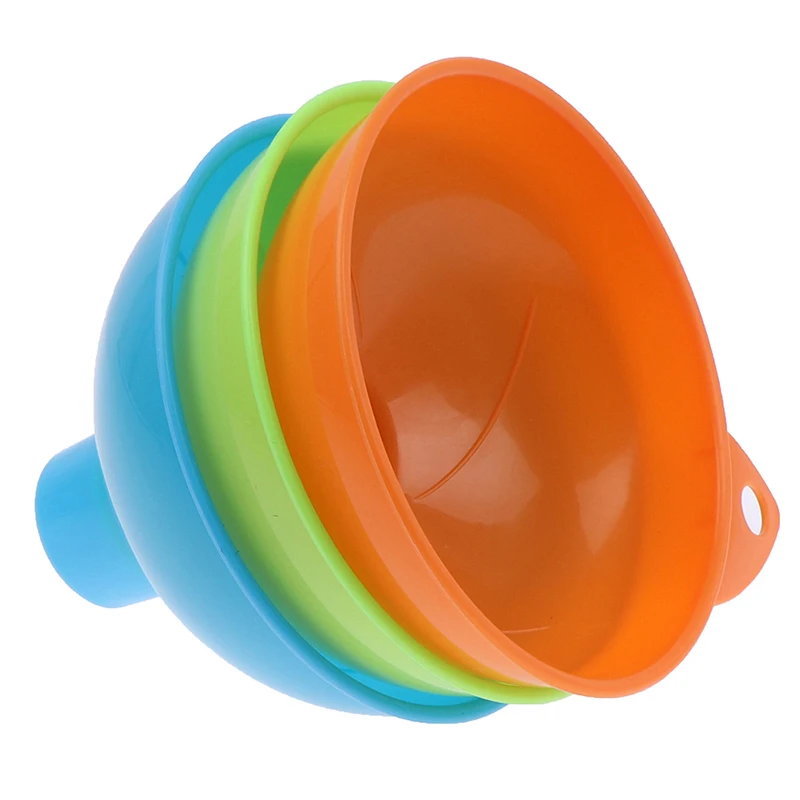 

1Pc Plastic Oil Fuel Funnel Hopper Plastic Kitchen Gadgets Home Reusable Durable Wide Mouth Wear-Resistant Funnel