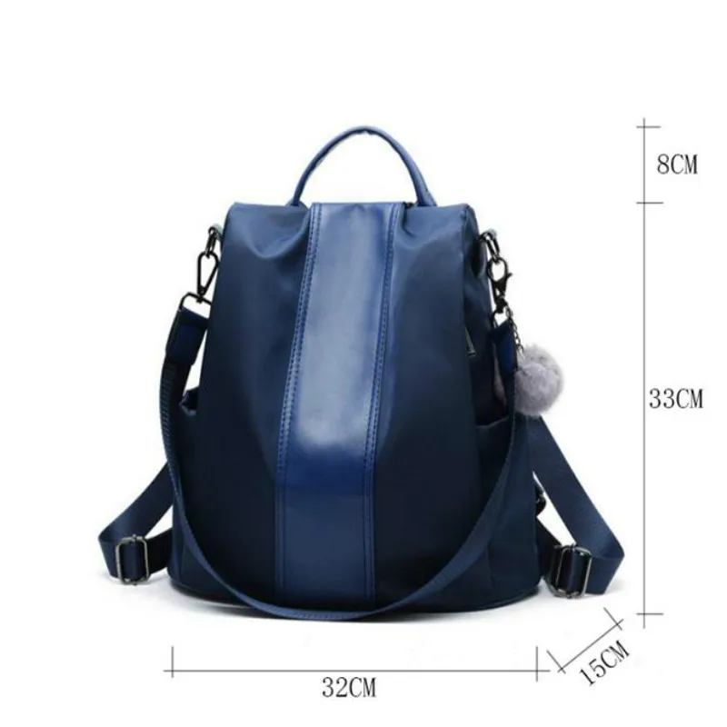 Женский рюкзак с защитой от кражи модная новинка 2019 из искусственной кожи