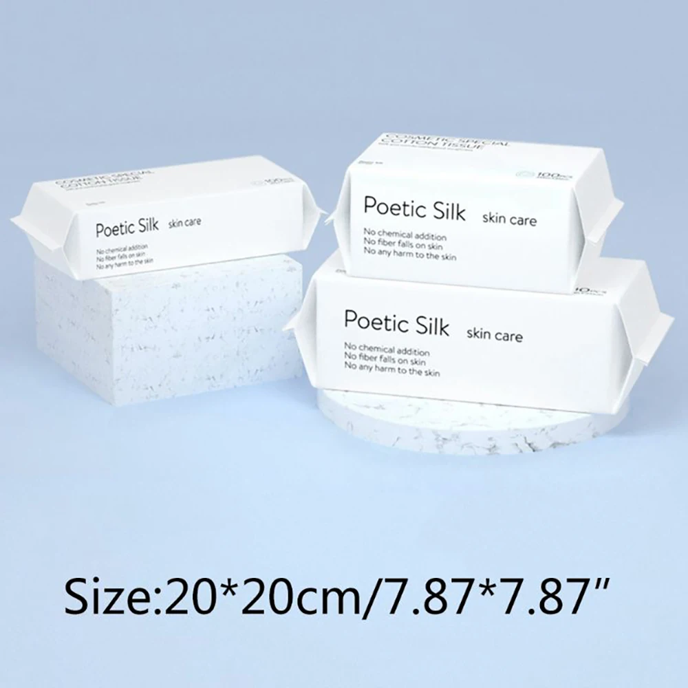 

1Bag 50/100pcs Disposable Face Towel Travel Cotton Makeup Wipes Facial Cleansing
