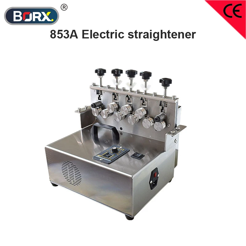 Computerized wire stripping machine feeding wheels Electric wire straightener tools