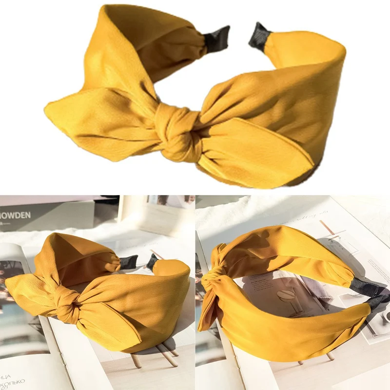 

Hairband Rabbit Ears Cloth Bow Headband Hoop Bands Accessories For Girl Hairbands Headwear Women Girls Hair Head