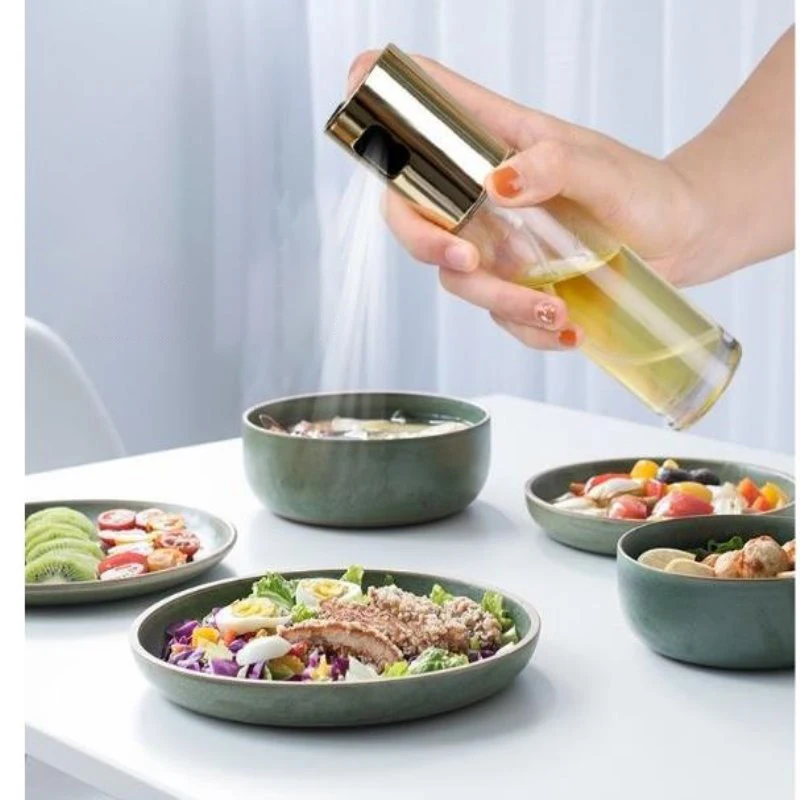 

1pc BBQ Baking Olive Oil Spray Bottle Oil Vinegar Spray Bottles Water Pump Gravy Boats Grill BBQ Sprayer BBQ Kitchen Tools Salad