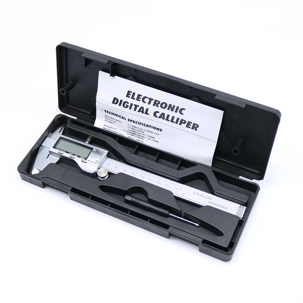 6inch 150mm Electronic Digital Gauge Measuring Stainless Steel Vernier Caliper | Инструменты
