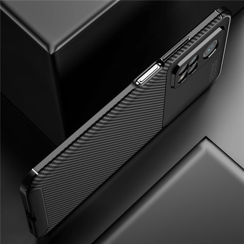 Carbon Fiber Cover For Xiaomi Mi 10T 5G Case For Xiaomi Mi 10T 10 T 10TPro 10TLite Ultra Thin Back Case For Xiaomi Mi 10T Cover