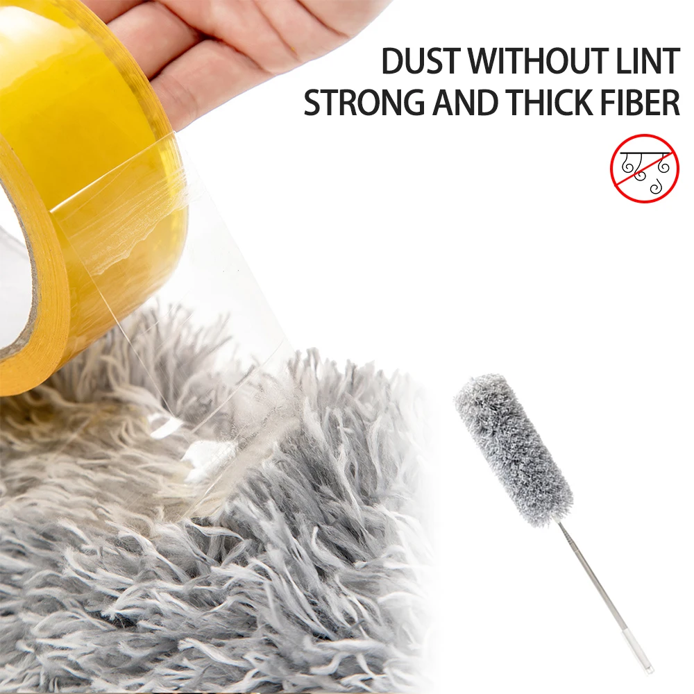 Ручная тряпка для уборки выдвижная с длинной ручкой щетка пыли телескопический