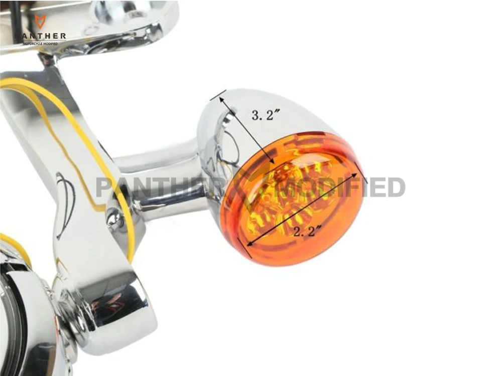 

Motorcycle Turn Signal LED Spotlight Fog Light Bracket case for Harley Electra Glide FLHX FLHXXX