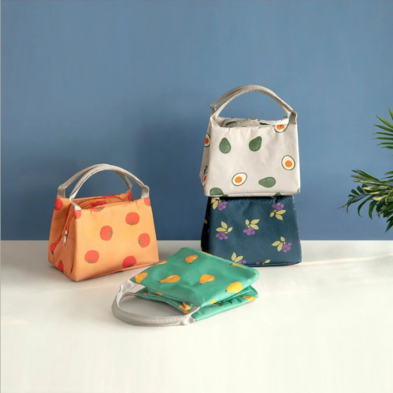 Портативная сумка для ланча льда толстая Холщовая Сумка из алюминиевой фольги с