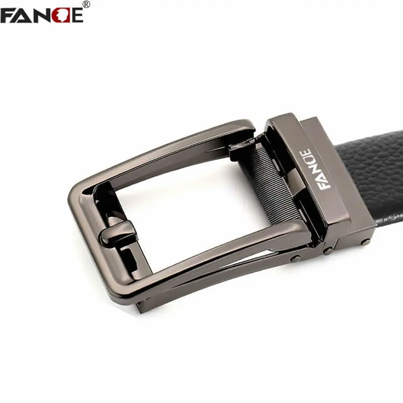 

FANGE men belt leather belt men cowskin leather genuine high quality Fashion designer jeans chain stretch luxury brand FG1510