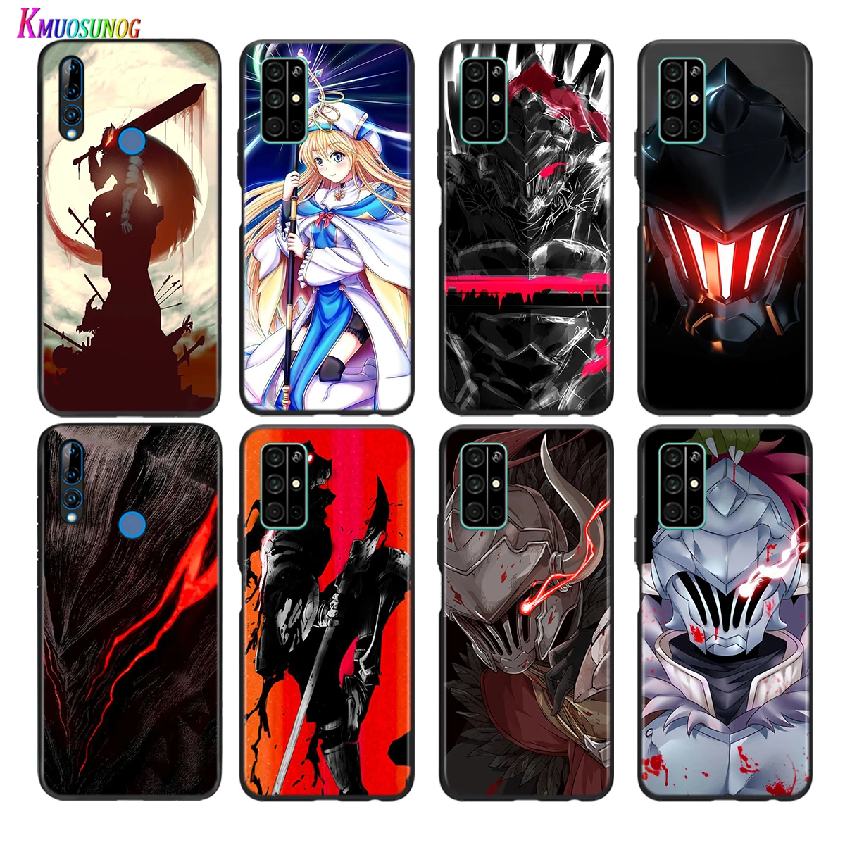 

Soft Black Cover Anime Goblin Slayer Cartoon For Honor 30 30S V30 V20 9N 9S 9A 9C 20S 20E X10 20 7C Lite Pro Plus Phone Case