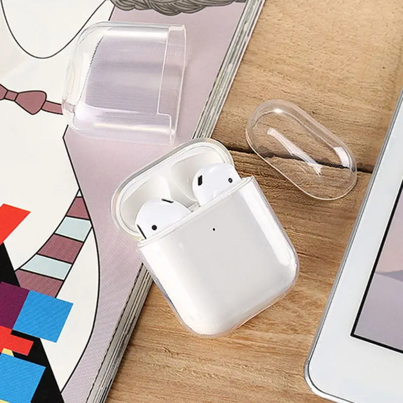 Мягкая искусственная кожа для AirPods 1 2|Аксессуары наушников| |