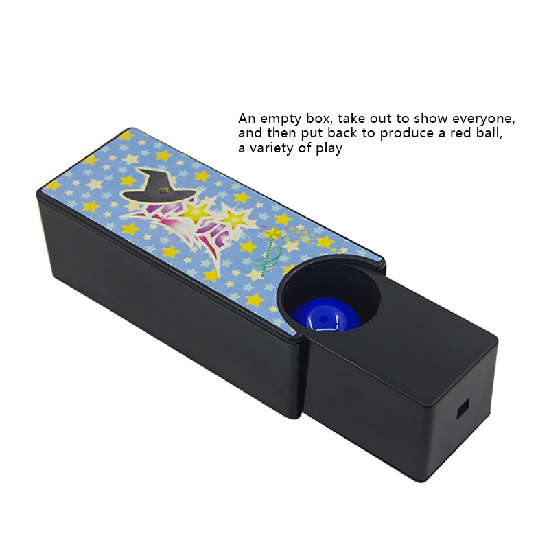 Cute Kids Party Show Changeable Magic Box Turning The Red Ball Into Blue Mystery Props Classic Toys For | Игрушки и хобби